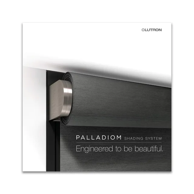 Lutron Palladiom shading system brochure