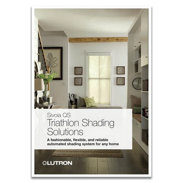 Lutron Sivoia QS Triathalon brochure